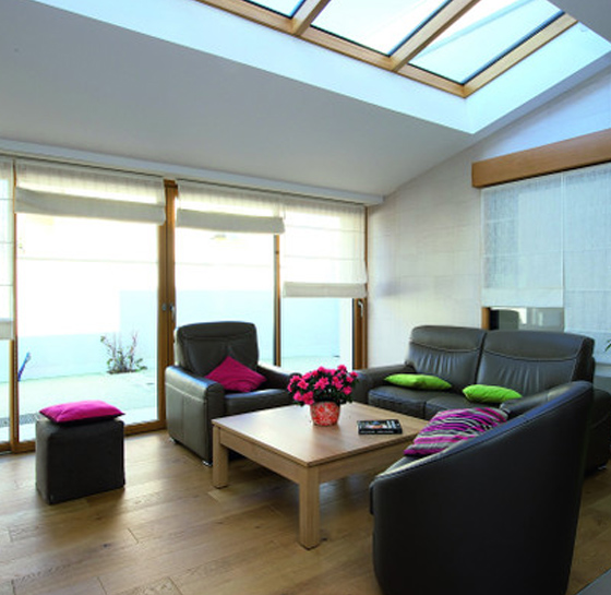 Fenêtre en alu et bois Nice