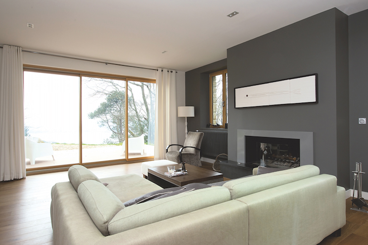 Menuiseries mixtes en alu et bois Nice Komilfo 06