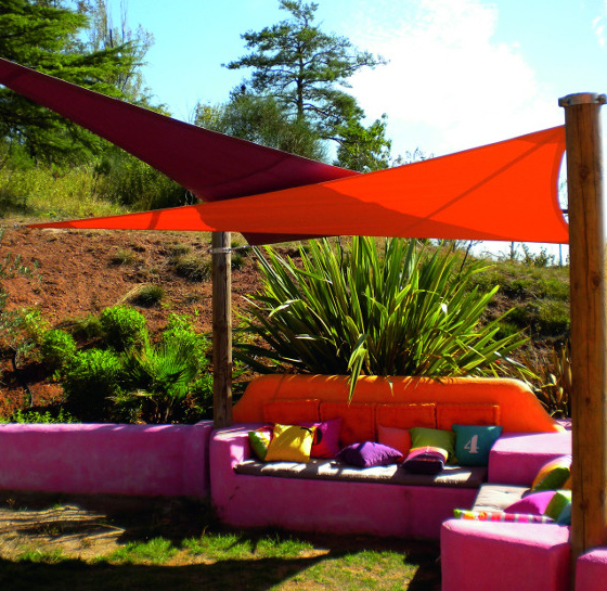 Voile d'ombrage jardin Nice